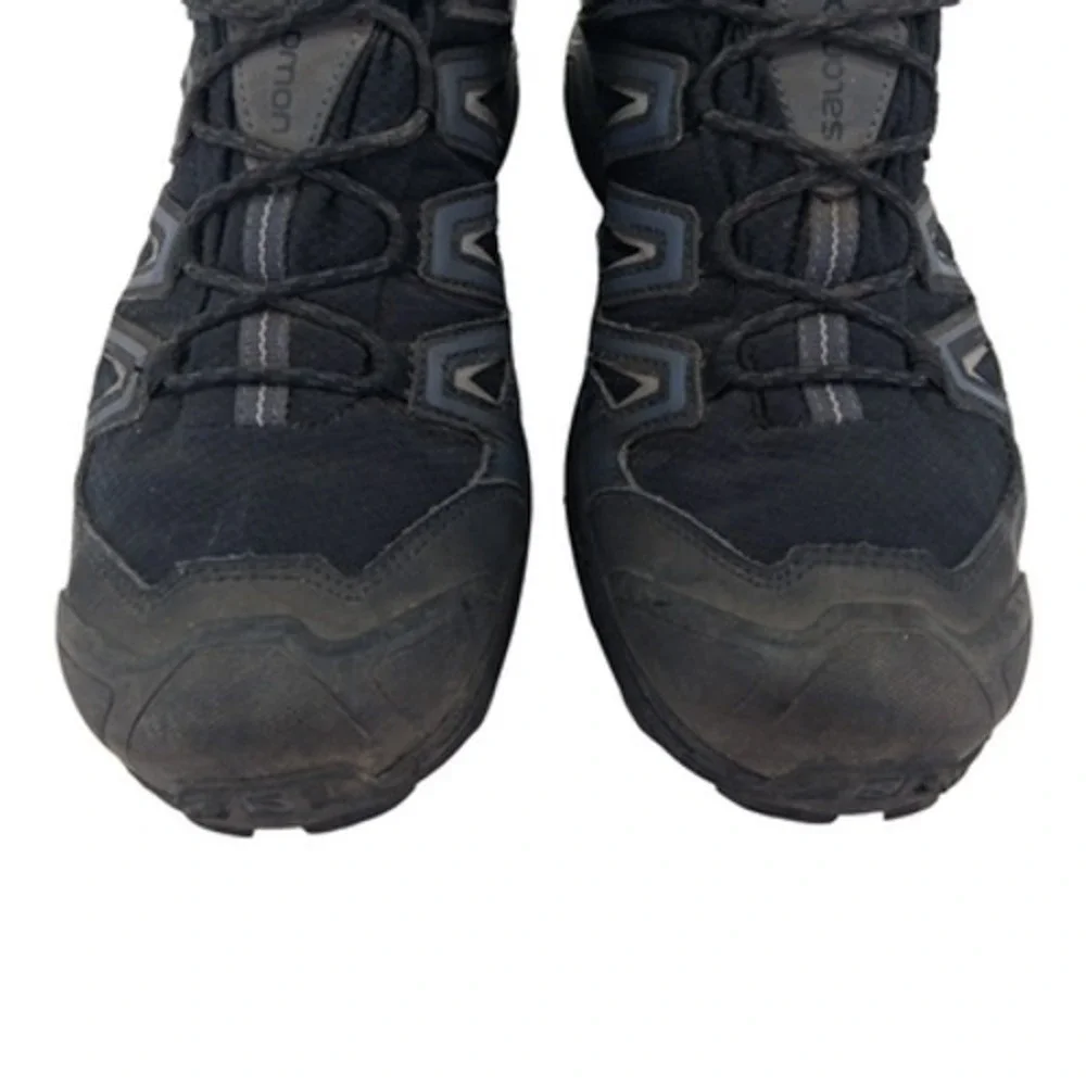 Salomon Snow Boots Mens Size 13 Black Synthetic X Ultra Waterproof Ankle Winter